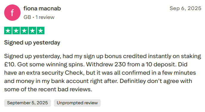 User review of Cyber Bet